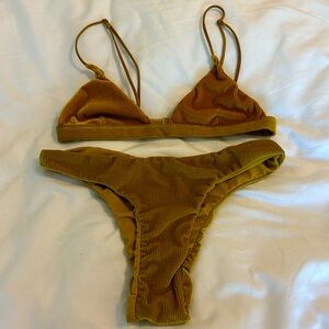 All things golden bikini